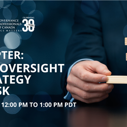 BC Chapter: Board Oversight of Strategy and Risk